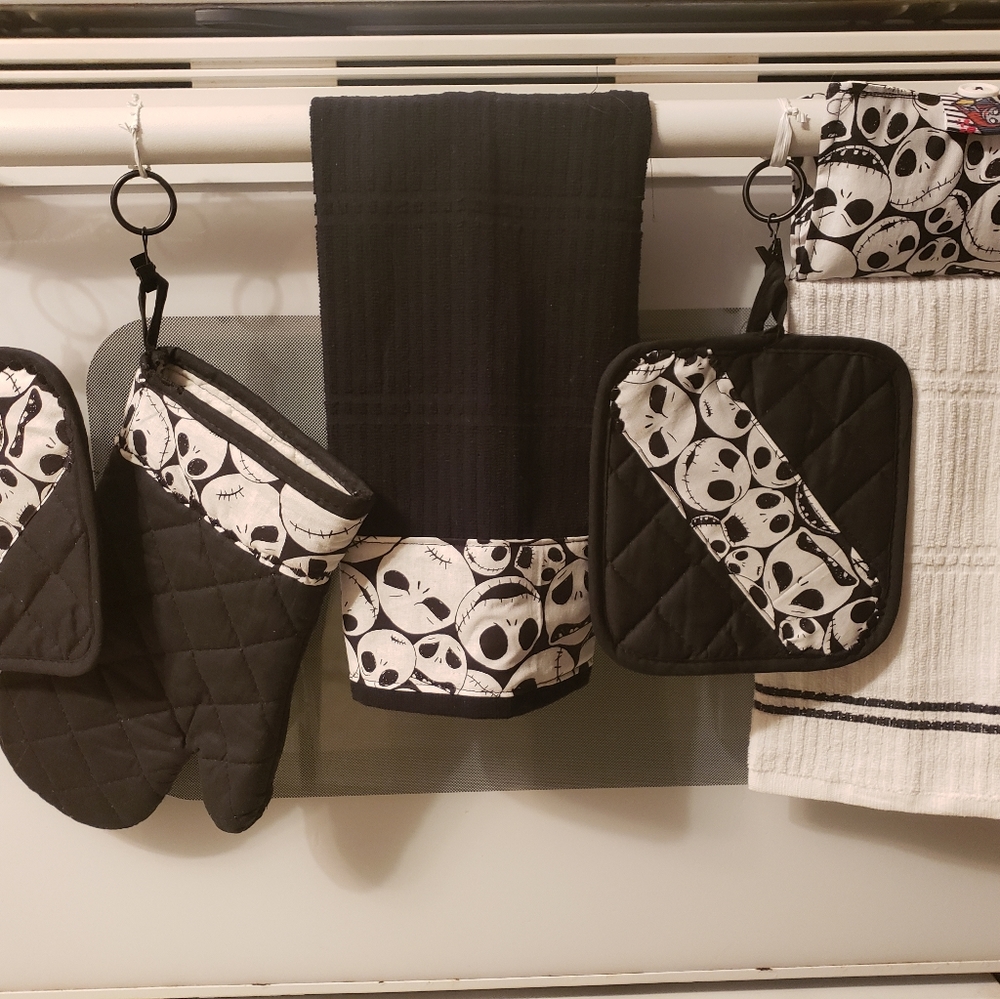 RESERVED for KITTEN. Nightmare Before Christmas Bundle. Bag & Towel set